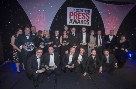 Daily Record triumphs at Scottish Press Awards